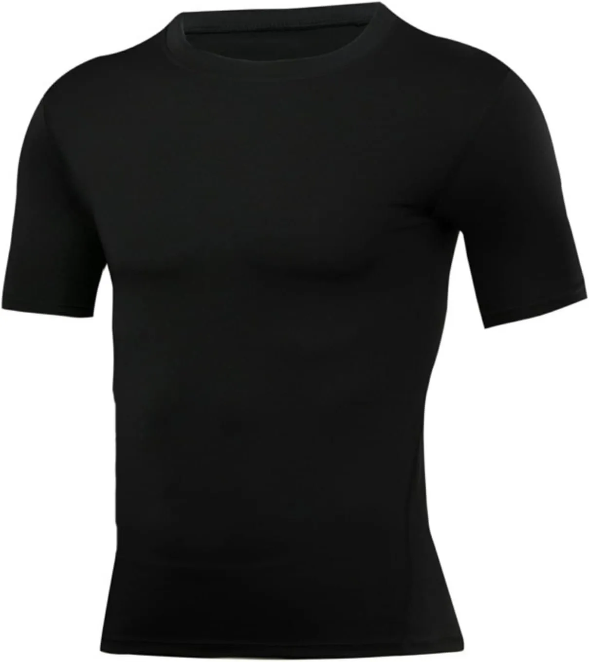 2 or 3 Pack Men's Compression Shirts Short Sleeve Workout T-Shirt Quick Dry Undershirts Athletic Baselayer Tank Top