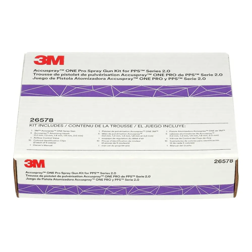 3M 26578 Accuspray ONE Pro Spray Gun System Kit for Series 2.0 PPS