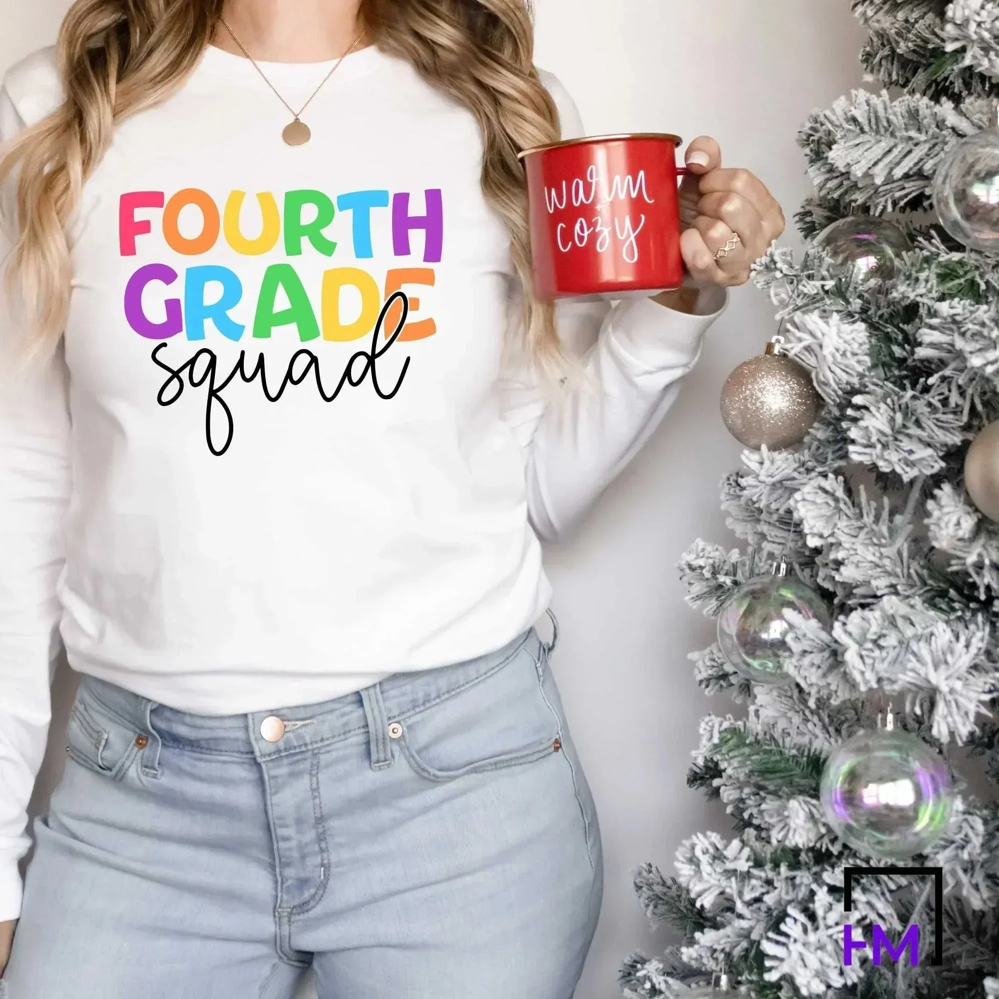 4th Grade Squad Teacher Shirt, Great for New Teacher, Teacher Teams & Appreciation Gifts