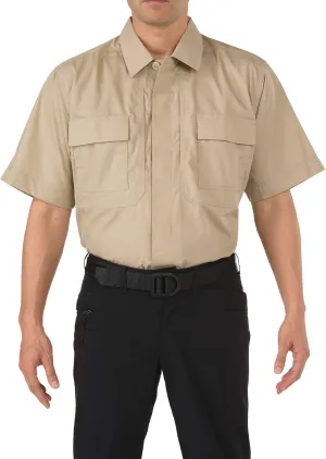 5.11 Tactical Men's TDU Short Sleeve Polo Shirt, Breathable Fabric, Teflon Finish, Style 71339