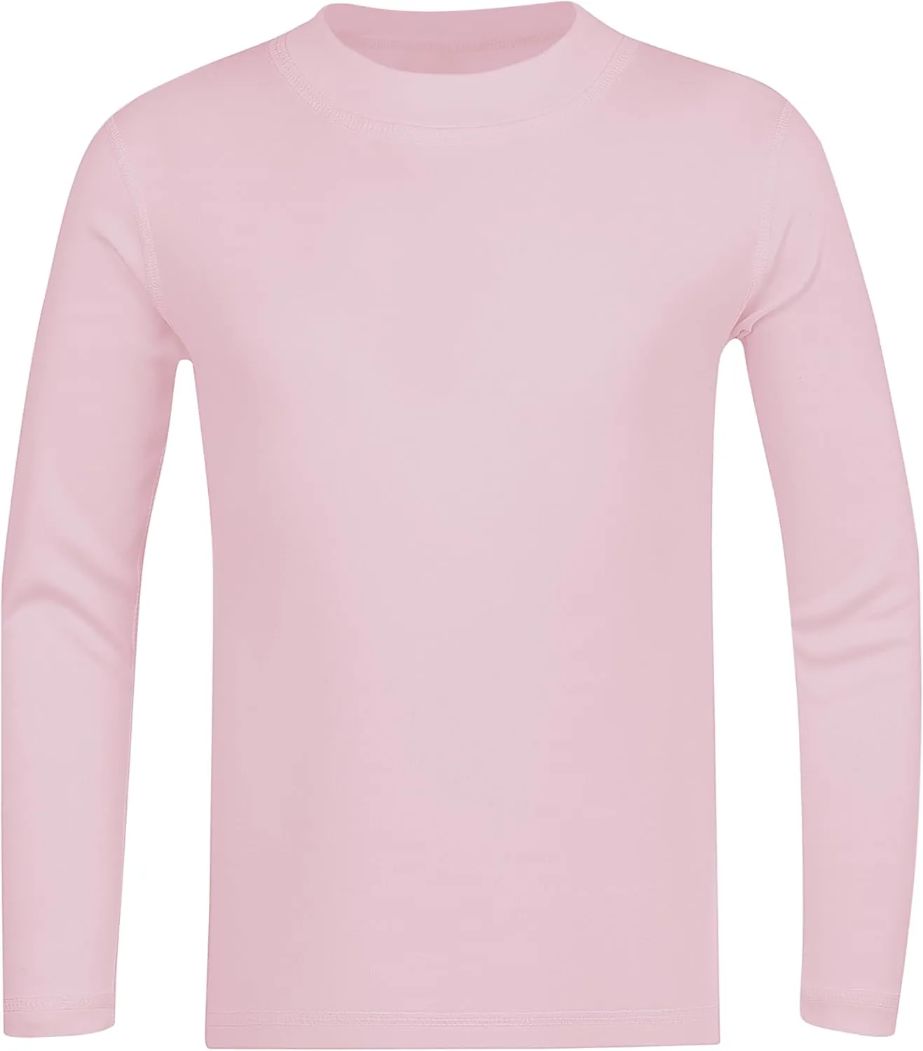5T to Youth UPF 50  Long Sleeve Rash Guard - Boys and Girls UV Protection Moisture Wicking Athletic T-Shirt