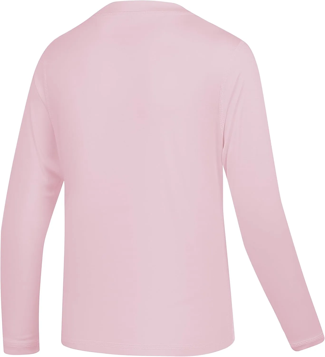5T to Youth UPF 50  Long Sleeve Rash Guard - Boys and Girls UV Protection Moisture Wicking Athletic T-Shirt