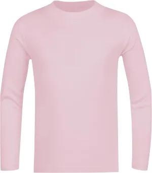 5T to Youth UPF 50  Long Sleeve Rash Guard - Boys and Girls UV Protection Moisture Wicking Athletic T-Shirt