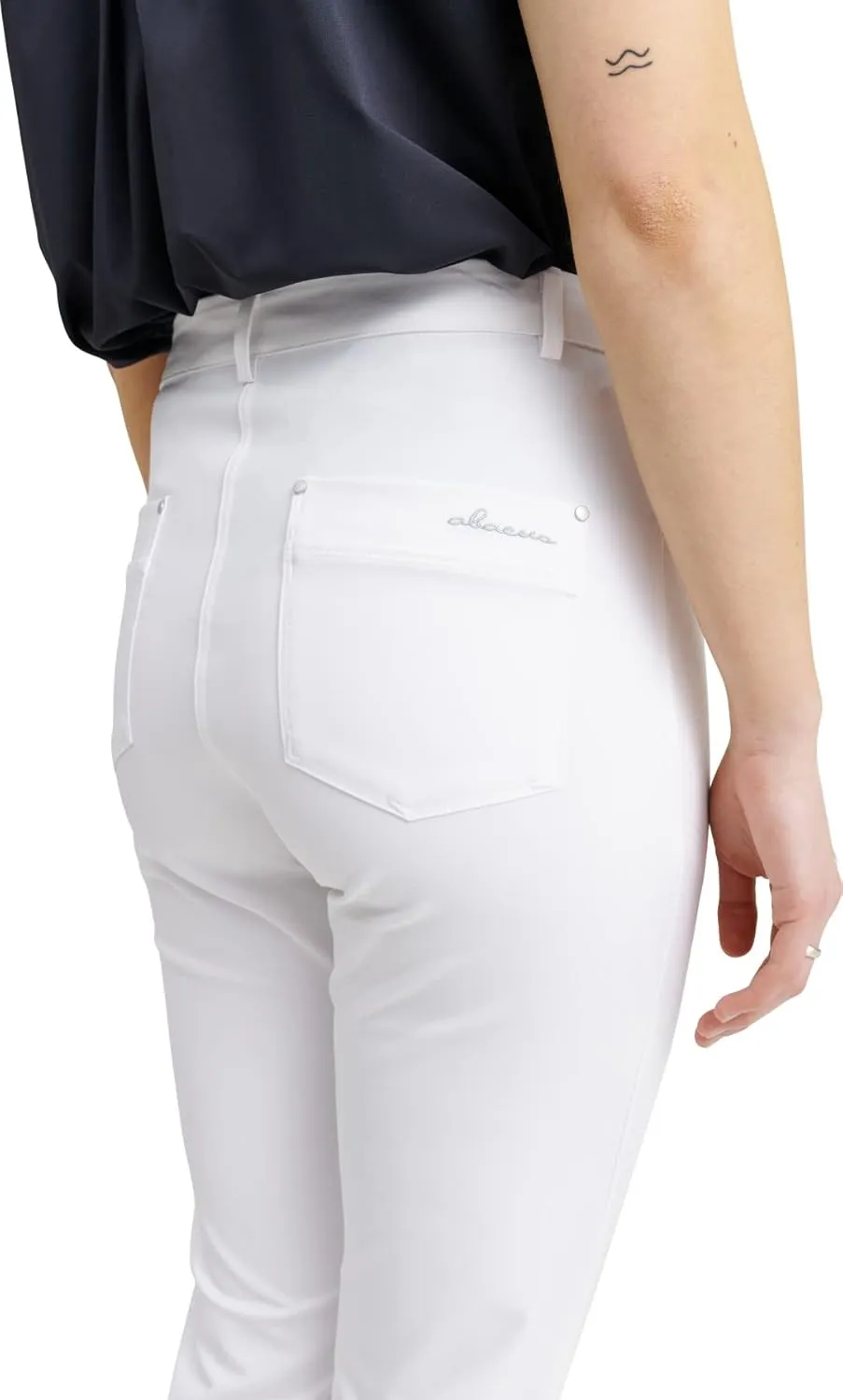 ABACUS Sportswear 4-Way Stretch Breathable Drycool Wicking Women Elite Golf 7/8 Trousers