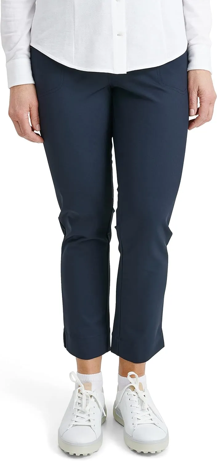 ABACUS Sportswear 4-Way Stretch Breathable Drycool Wicking Women Elite Golf 7/8 Trousers