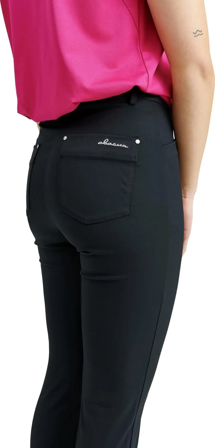ABACUS Sportswear 4-Way Stretch Breathable Drycool Wicking Women Elite Golf 7/8 Trousers