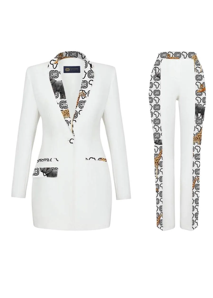 African White Suit Classic Collection