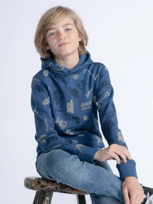 All-over print hoodie Skokie