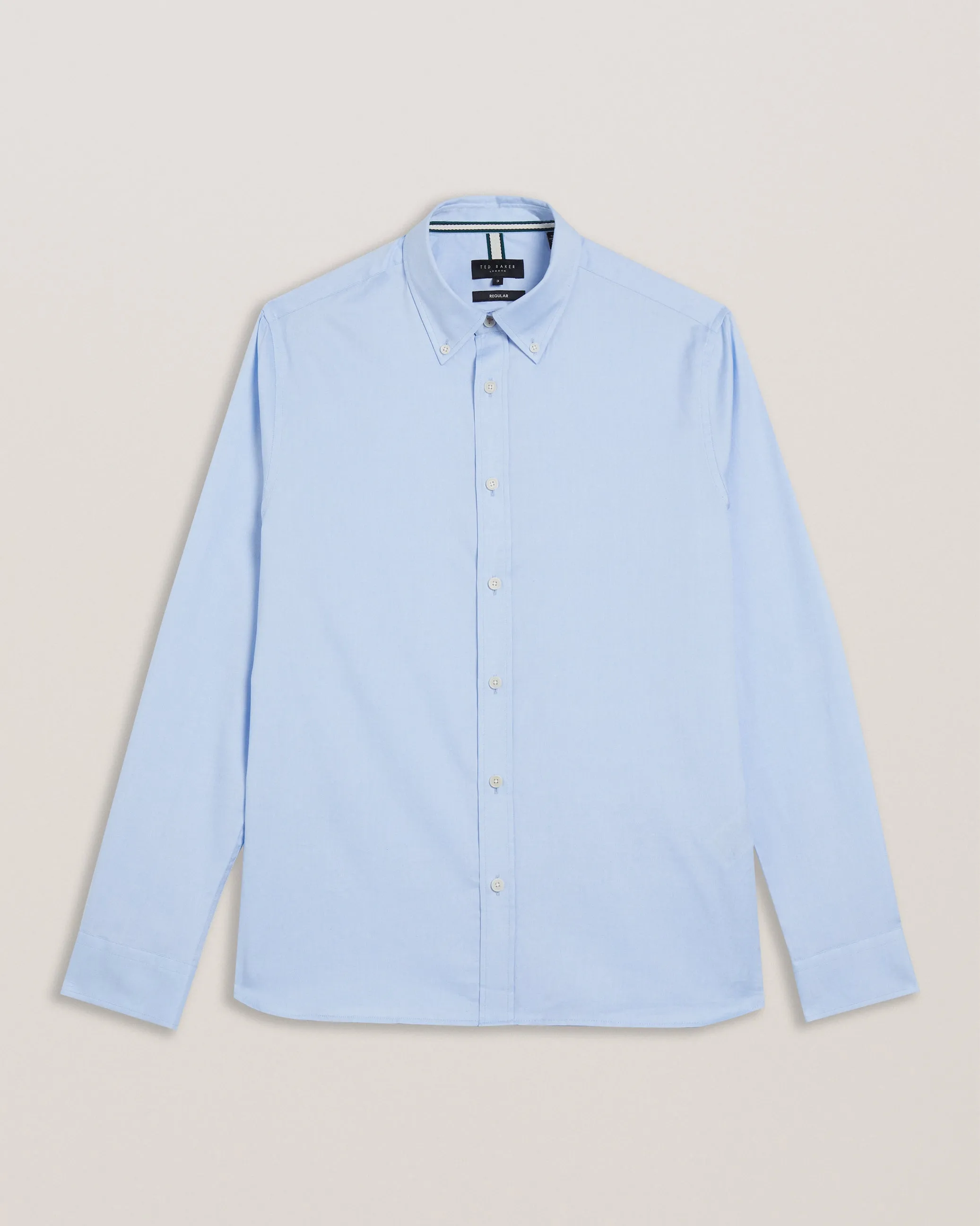 Allardo Long Sleeve Regular Premium Oxford Shirt Lt-Blue
