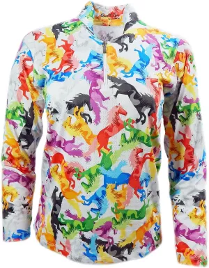 Anni Lyn Sportswear Kid's ProAire Printed Long Sleeve Shirt