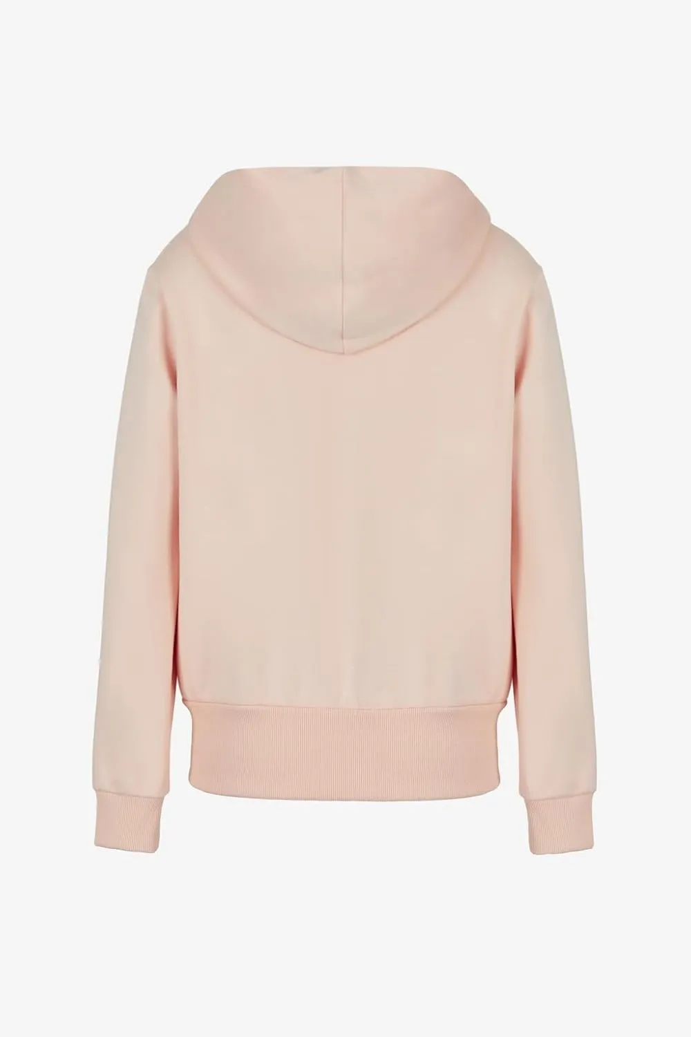 Armani Exchange Women's Nylon Viscose Stretch Scuba Zip Up Sweatshirt