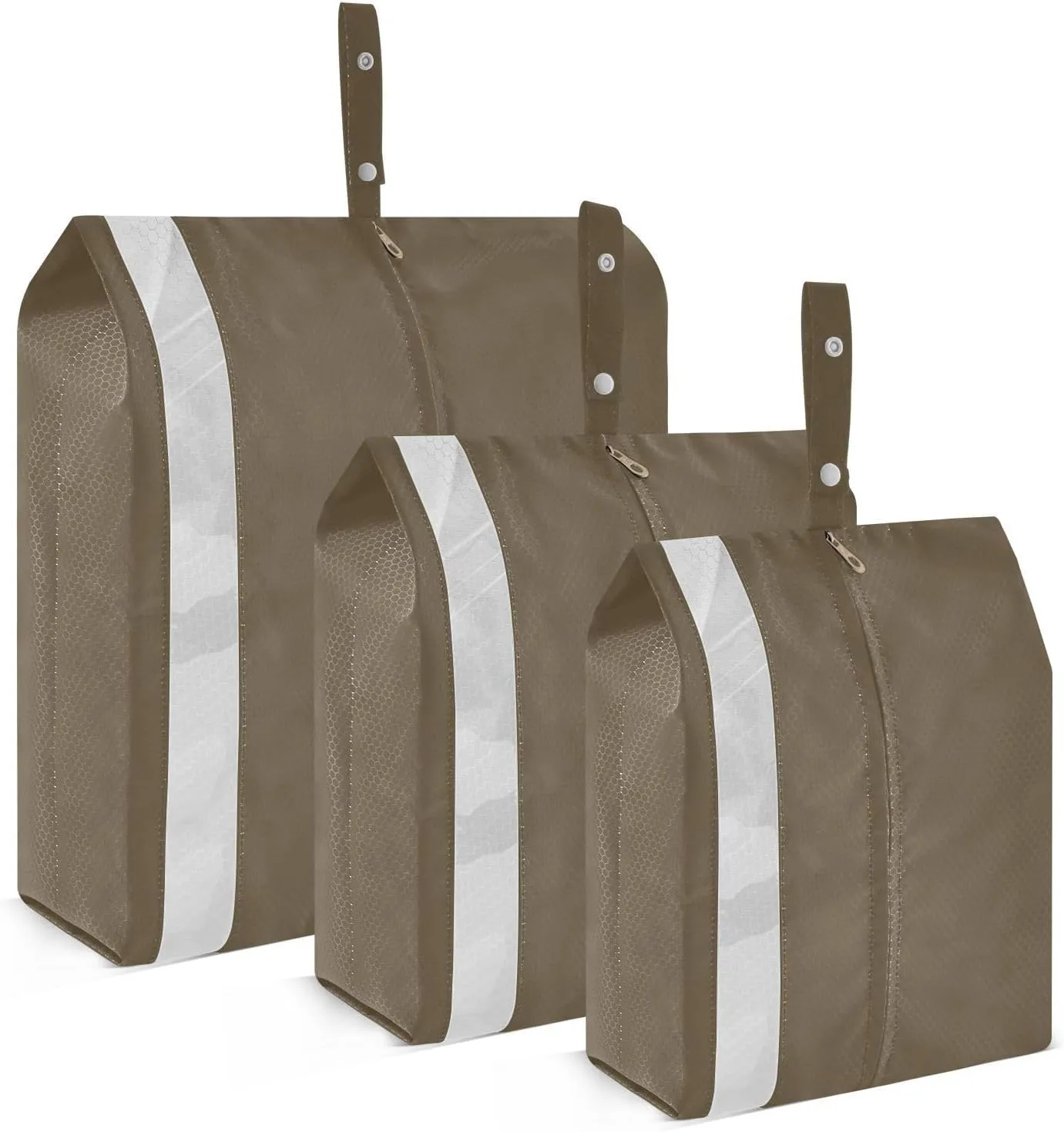 Ash Brown Packing Cubes for Suitcases 3 Set Compression Lightweight Luggage Packing Organizers for Carry on Suitcase Travel Essentials Luggage Organizer Bags Set