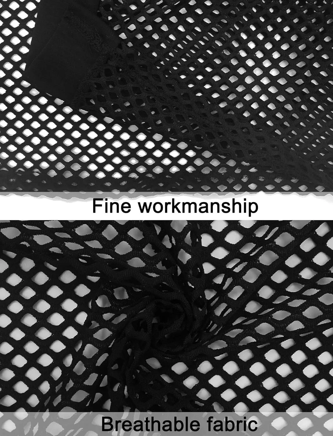 AUBIG Men's See Through Lace Sexy Party Club Shirt Top Hollow Out Fishnet Shirts Muscle Blouse Clubwear