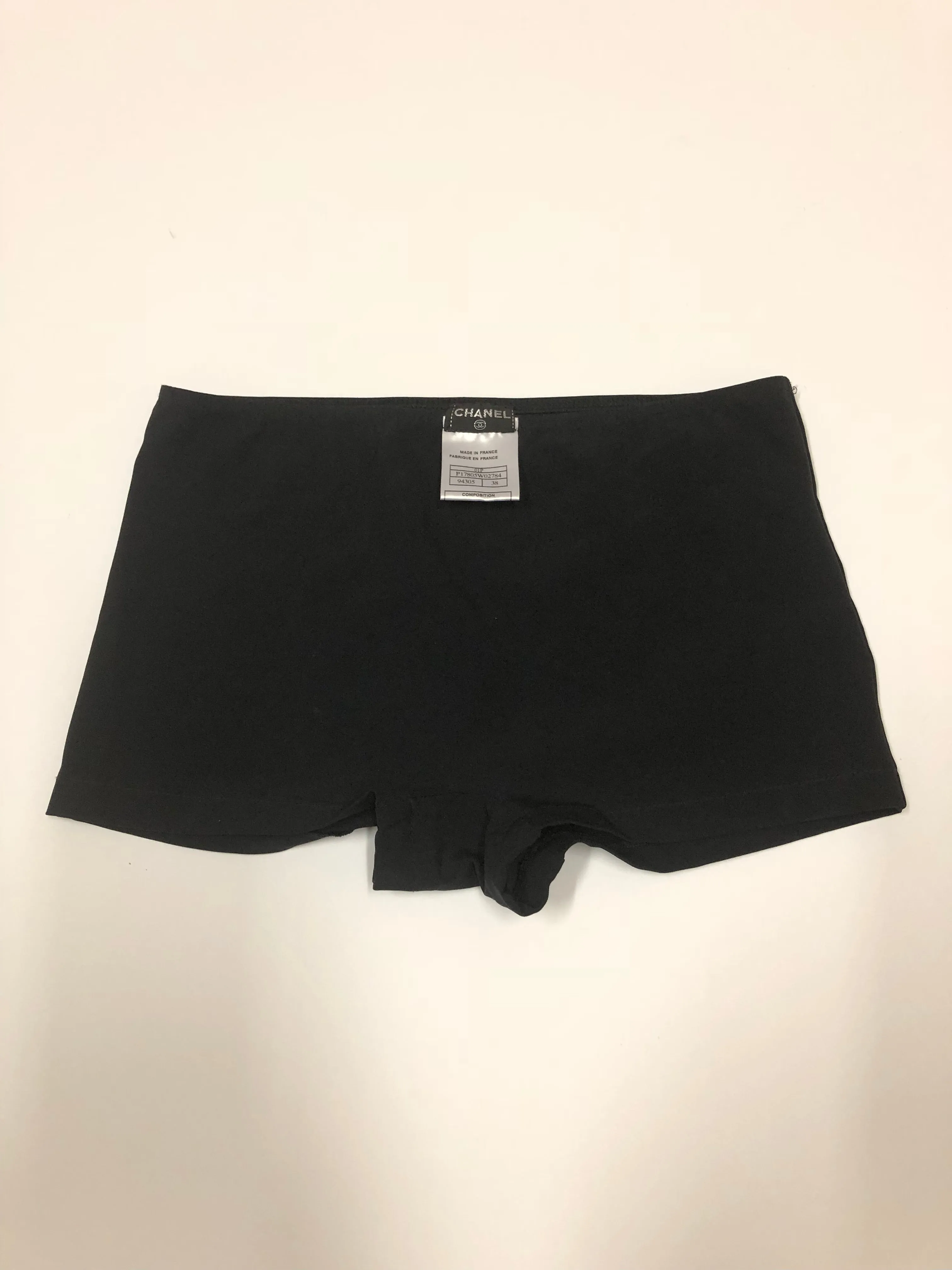 AUTHENTIC CHANEL EYELET COTTON 3/PC PANT SET SIZE 38