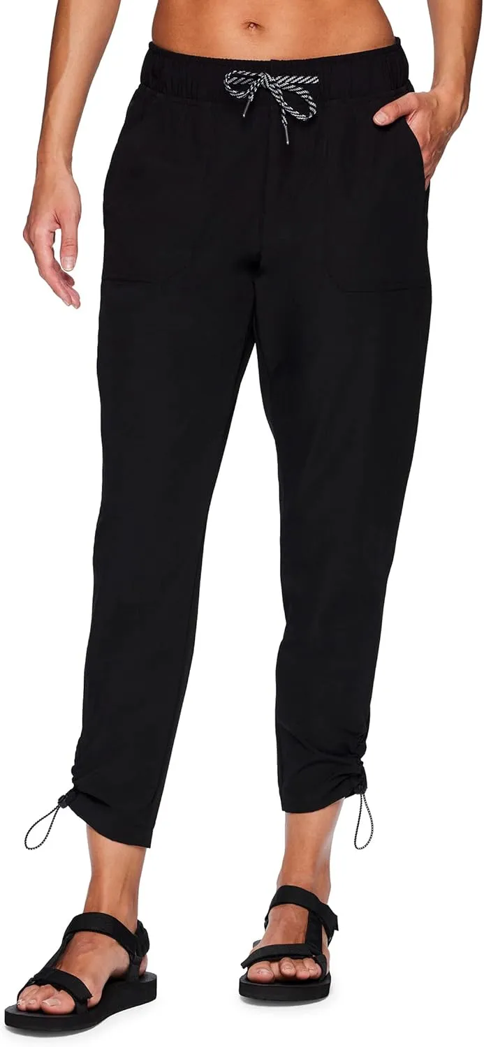 Avalanche Women's Woven Ankle Pant Breathable Quick Drying Outdoors Hiking Pant with Pockets