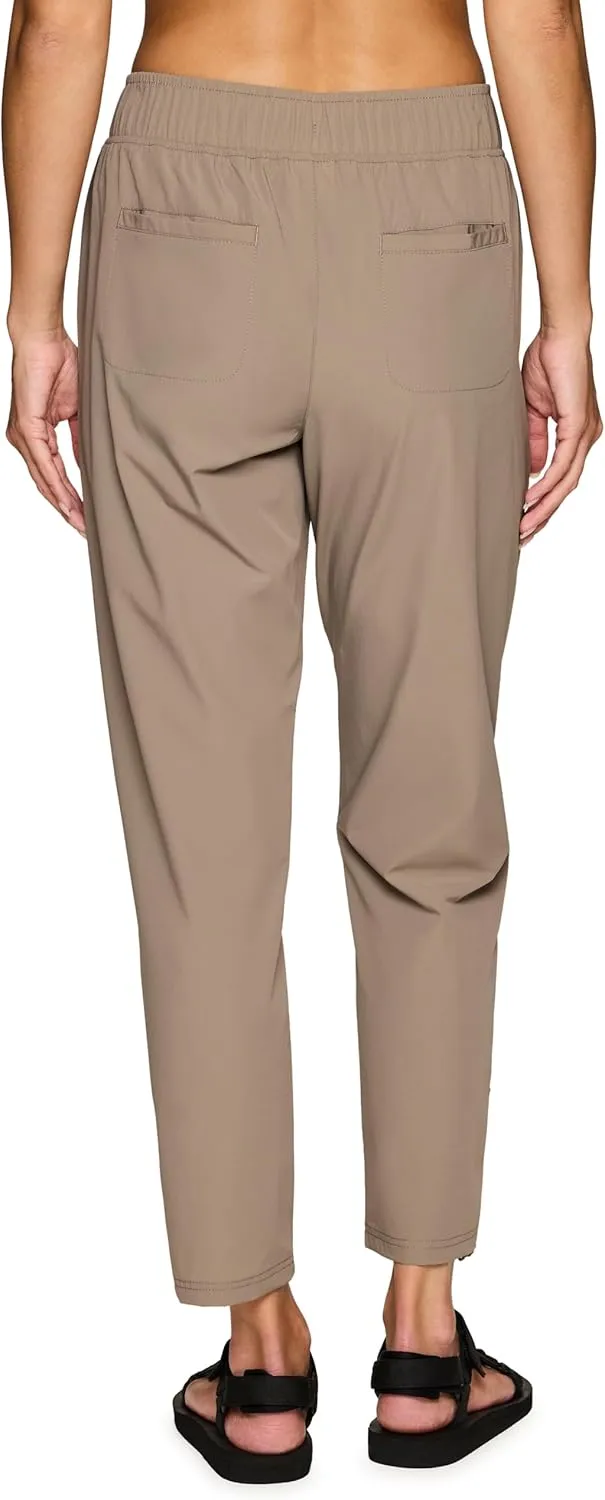 Avalanche Women's Woven Ankle Pant Breathable Quick Drying Outdoors Hiking Pant with Pockets