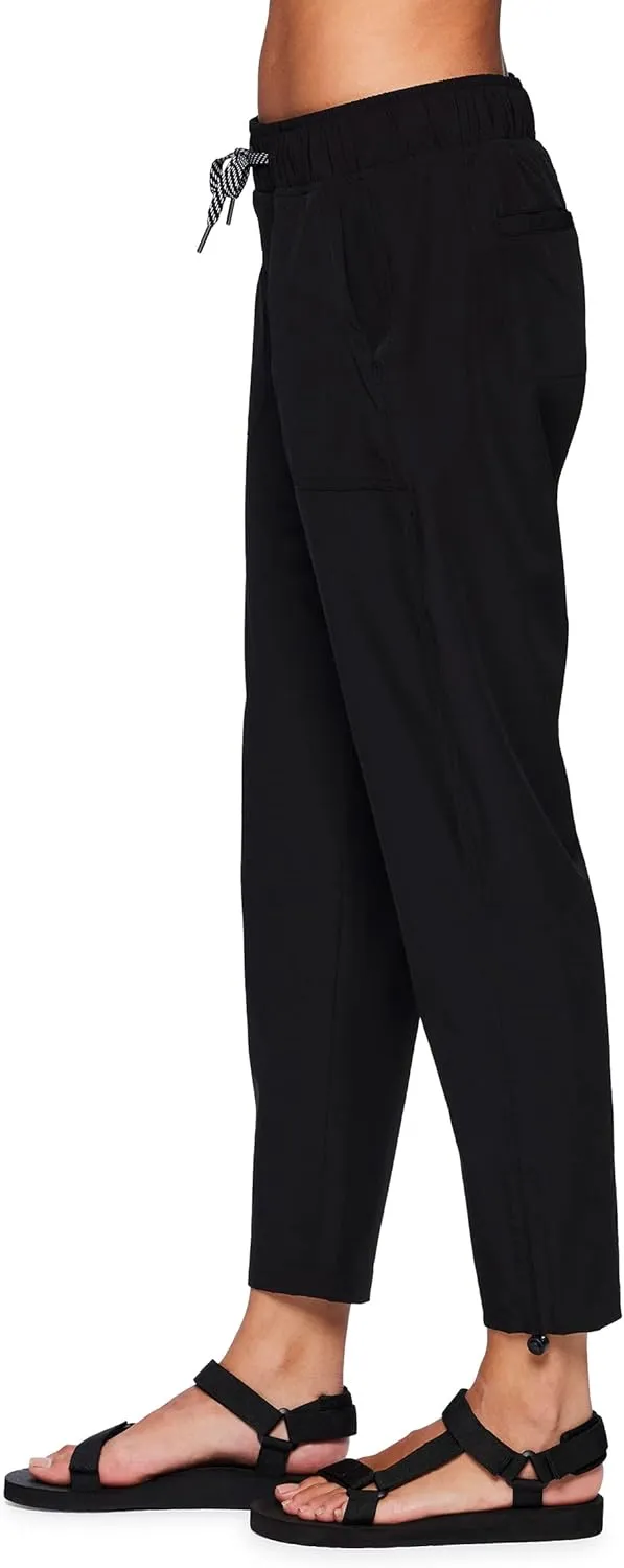 Avalanche Women's Woven Ankle Pant Breathable Quick Drying Outdoors Hiking Pant with Pockets