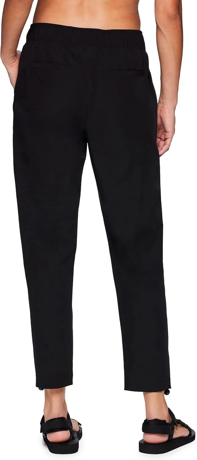 Avalanche Women's Woven Ankle Pant Breathable Quick Drying Outdoors Hiking Pant with Pockets