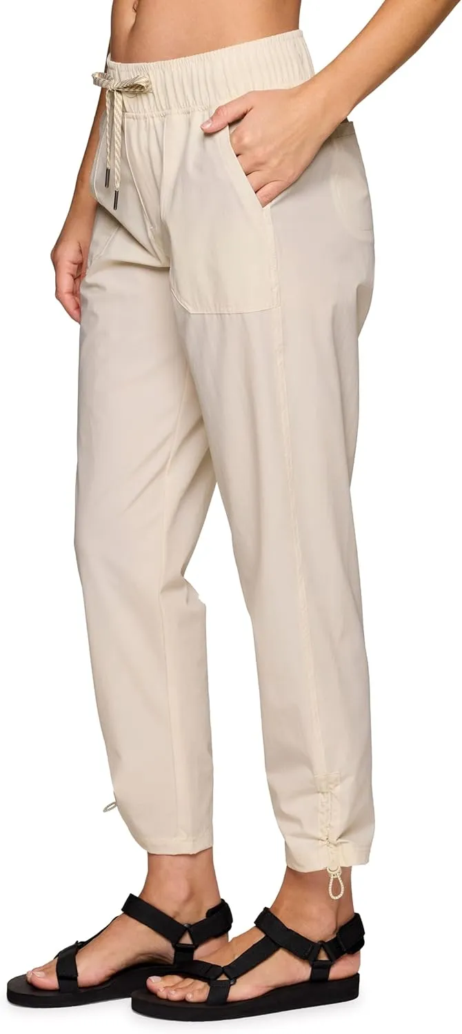 Avalanche Women's Woven Ankle Pant Breathable Quick Drying Outdoors Hiking Pant with Pockets