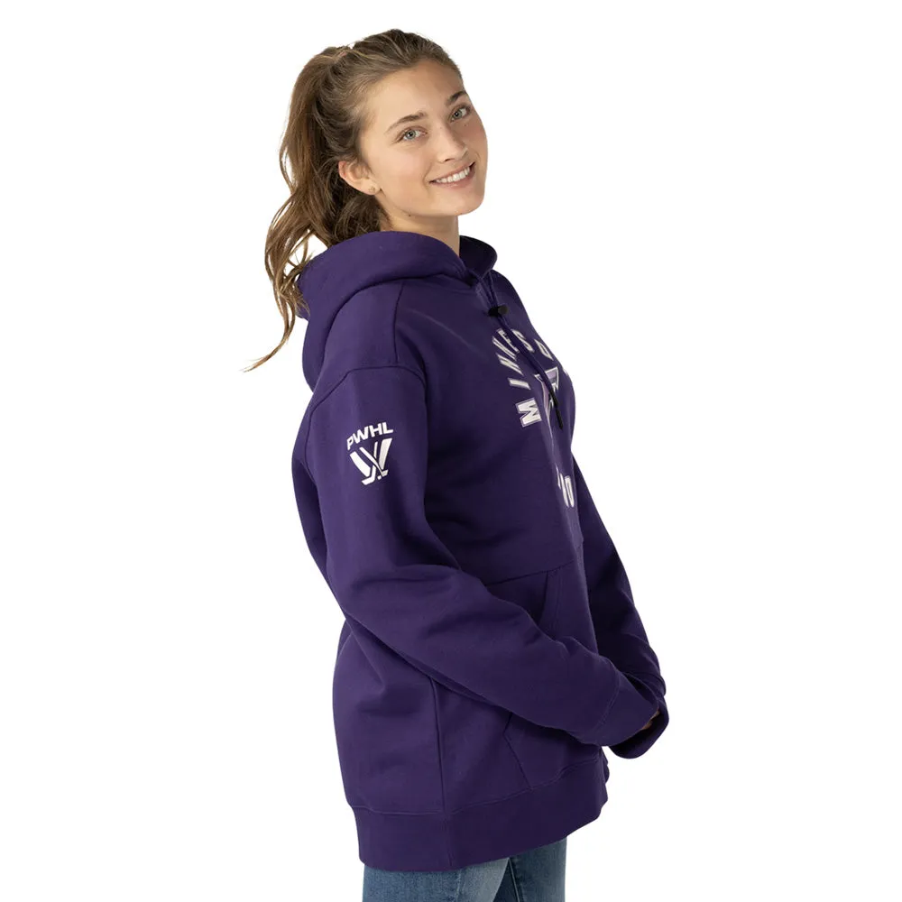 BAUER MINNESOTA FROST ULTIMATE ADULT PURPLE HOODIE