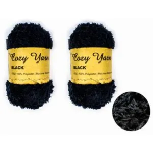 Black Cozy Yarn - 100g