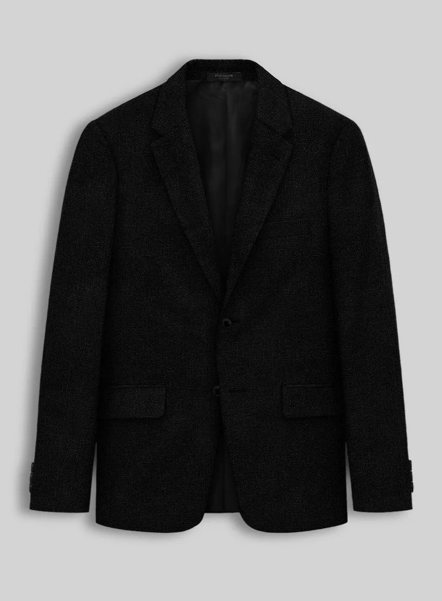 Black Linen Suit