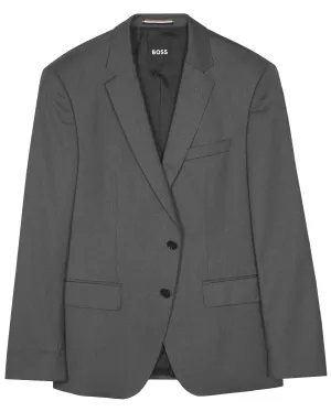 Boss Slim Fit Virgin Wool Serge Jacket - Grey (Piece 1)