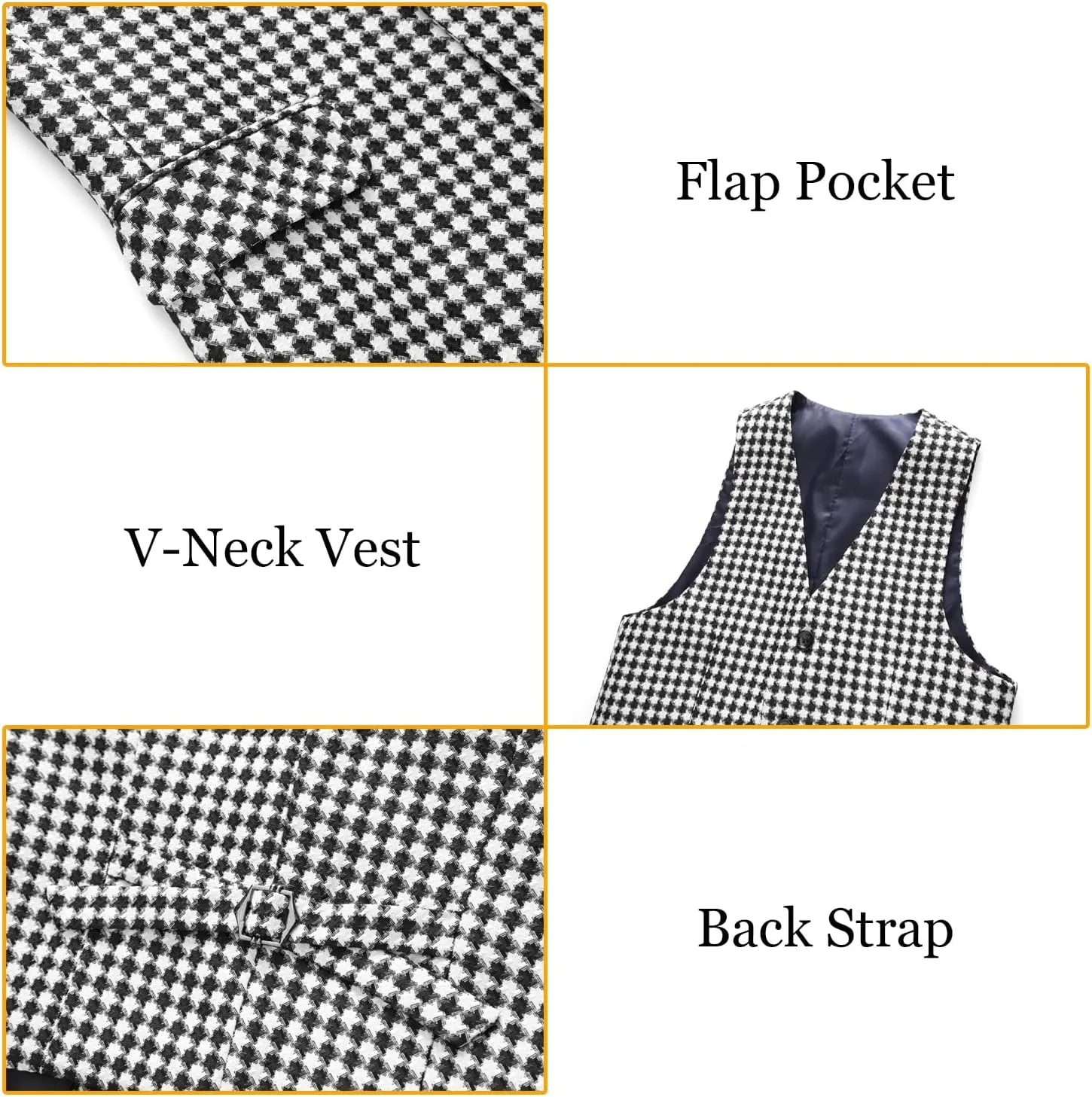 Boys Tuxedo Suit Dress 3 Piece Plaid Clothes Graduation Wedding Formal Outfit Kids Suits for Teenage Boys