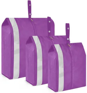 Bright Purple Packing Cubes for Suitcases 3 Set Compression Lightweight Luggage Packing Organizers for Carry on Suitcase Travel Accessories Luggage Organizer Bags Set