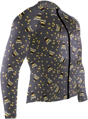 Bumblebee Men's Cycling Jersey Moisture Wicking and Breathable Quick Dry with 3 Rear Pockets