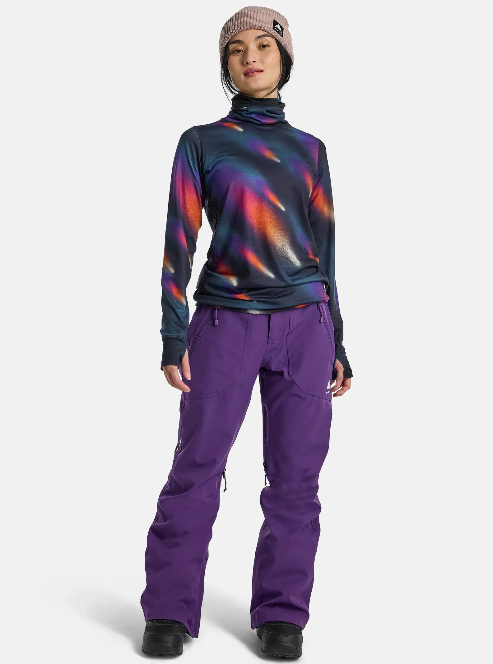 Burton Women's Vida 2L Stretch Pants Imperial Purple 15006109504