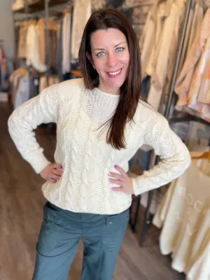 Cable Knit Chunky Sweater