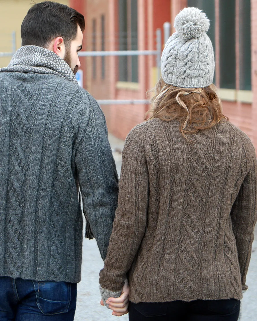 Cam Cable Pullover <br/><small>knitting pattern</small>