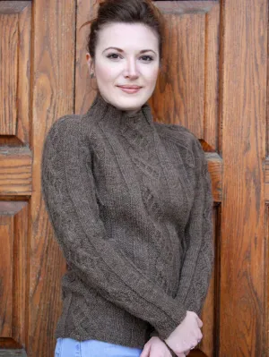Cam Cable Pullover <br/><small>knitting pattern</small>