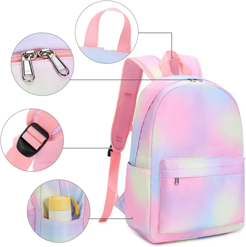 CAMTOP Backpack for Girls Boys Kids School Backpack with Lunch Box Preschool Kindergarten BookBag Set