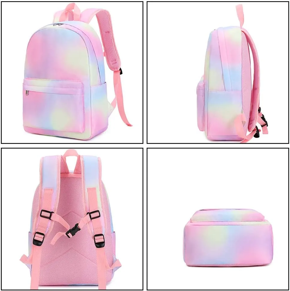 CAMTOP Backpack for Girls Boys Kids School Backpack with Lunch Box Preschool Kindergarten BookBag Set