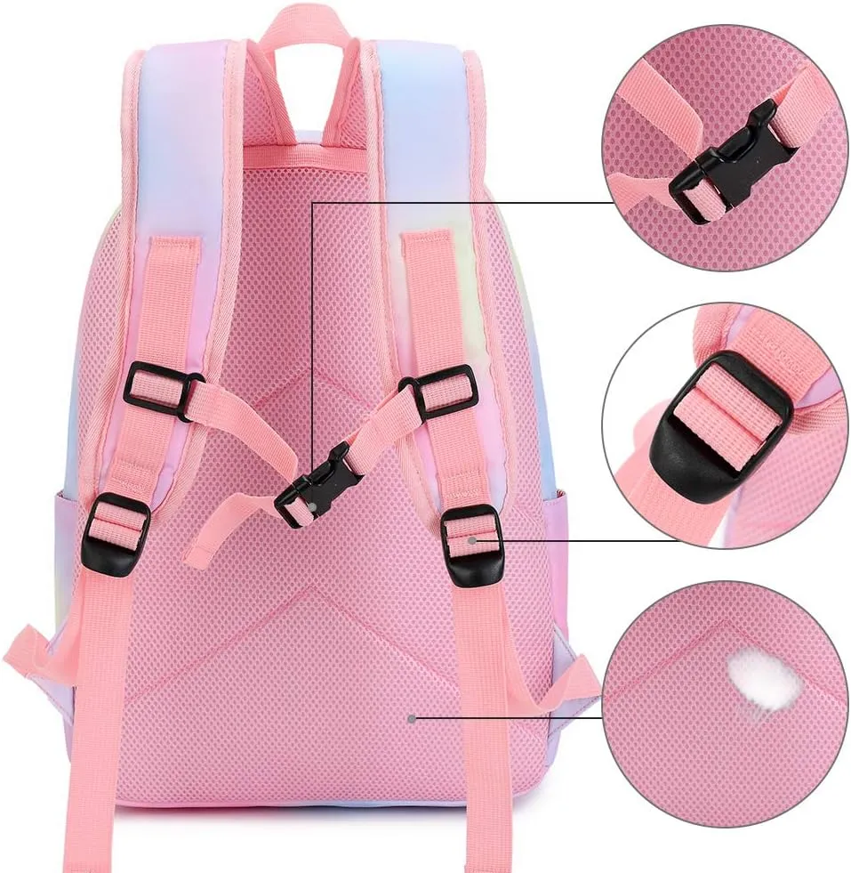 CAMTOP Backpack for Girls Boys Kids School Backpack with Lunch Box Preschool Kindergarten BookBag Set
