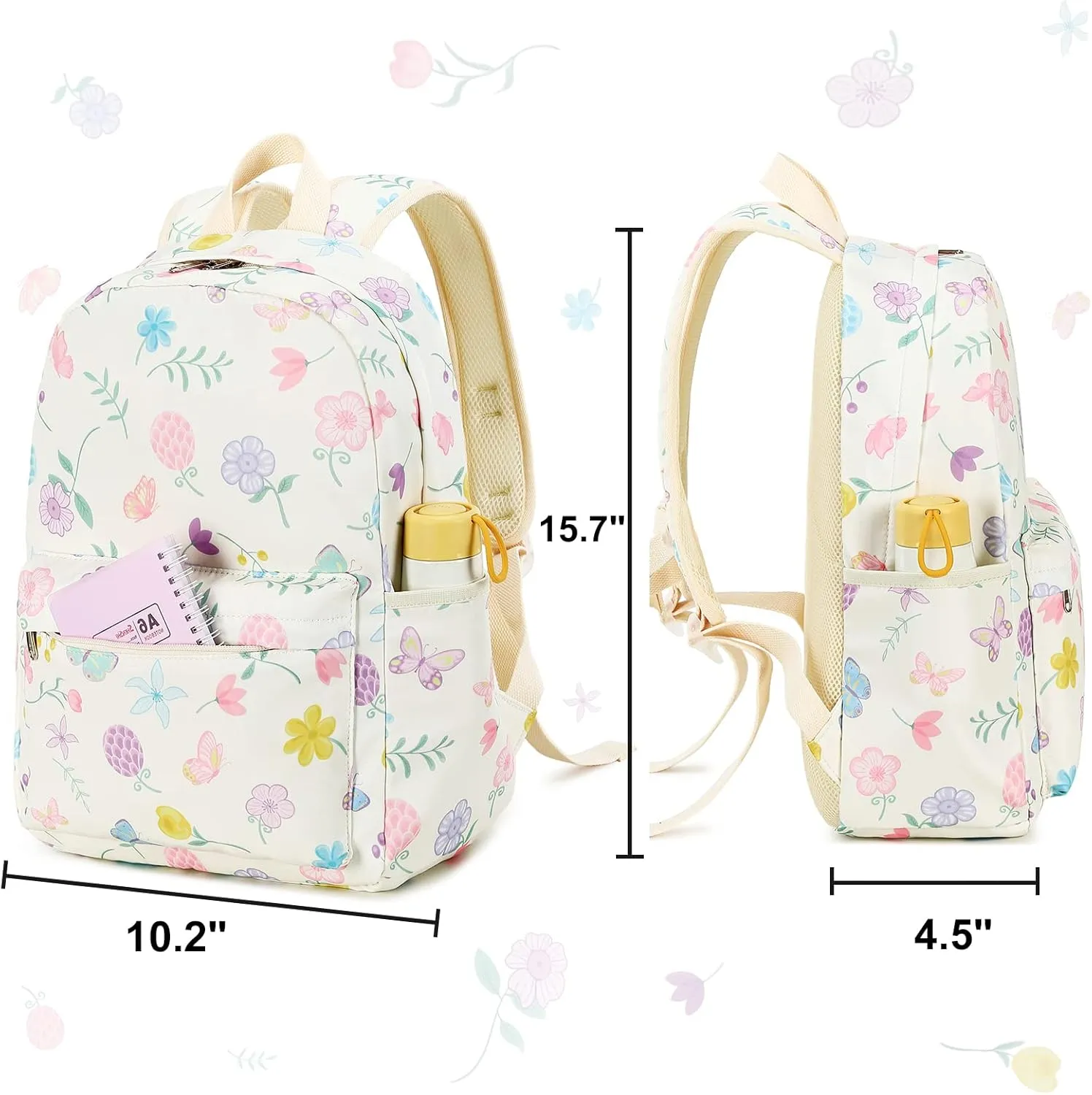 CAMTOP Backpack for Girls Boys Kids School Backpack with Lunch Box Preschool Kindergarten BookBag Set