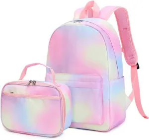 CAMTOP Backpack for Girls Boys Kids School Backpack with Lunch Box Preschool Kindergarten BookBag Set