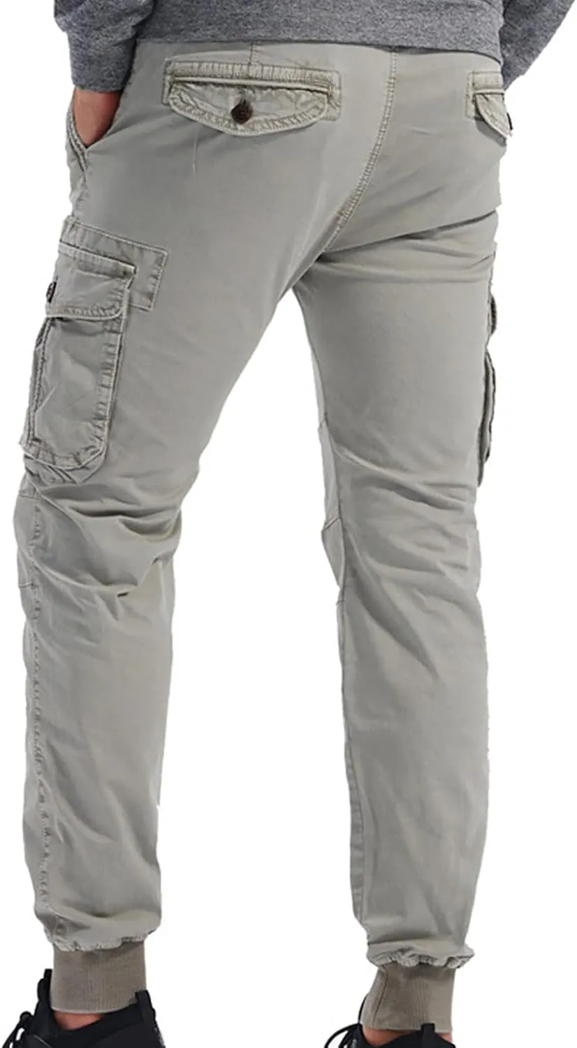 Cargo Pants for Men Chino Combat Sweatpants Mens Hiking Sports Tapered Joggers Manly Tactical Pants Multic Pockets