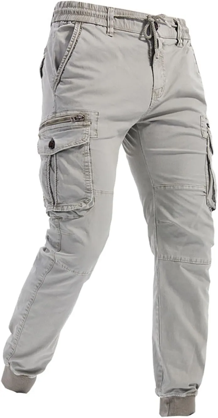 Cargo Pants for Men Chino Combat Sweatpants Mens Hiking Sports Tapered Joggers Manly Tactical Pants Multic Pockets