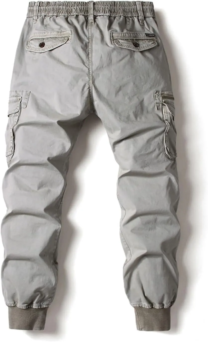 Cargo Pants for Men Chino Combat Sweatpants Mens Hiking Sports Tapered Joggers Manly Tactical Pants Multic Pockets