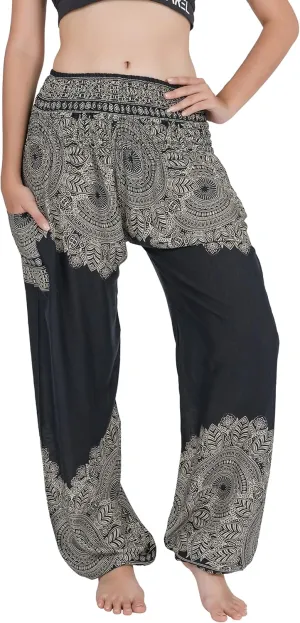 CHAINUPON Harem Pants Women Flowy Trouser Yoga Boho Hippie Clothes