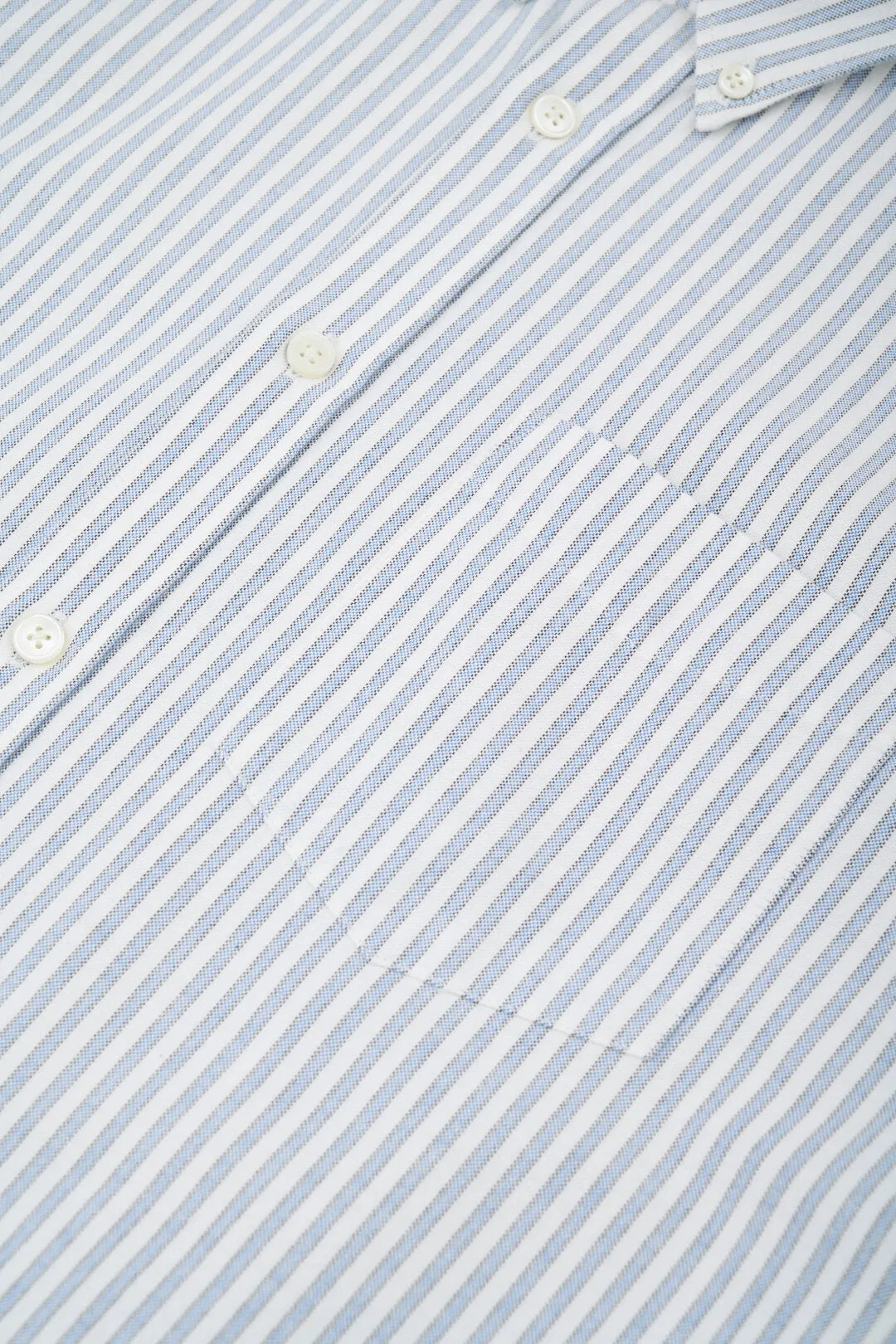 Closed Button Down Shirt - Smokey Blue
