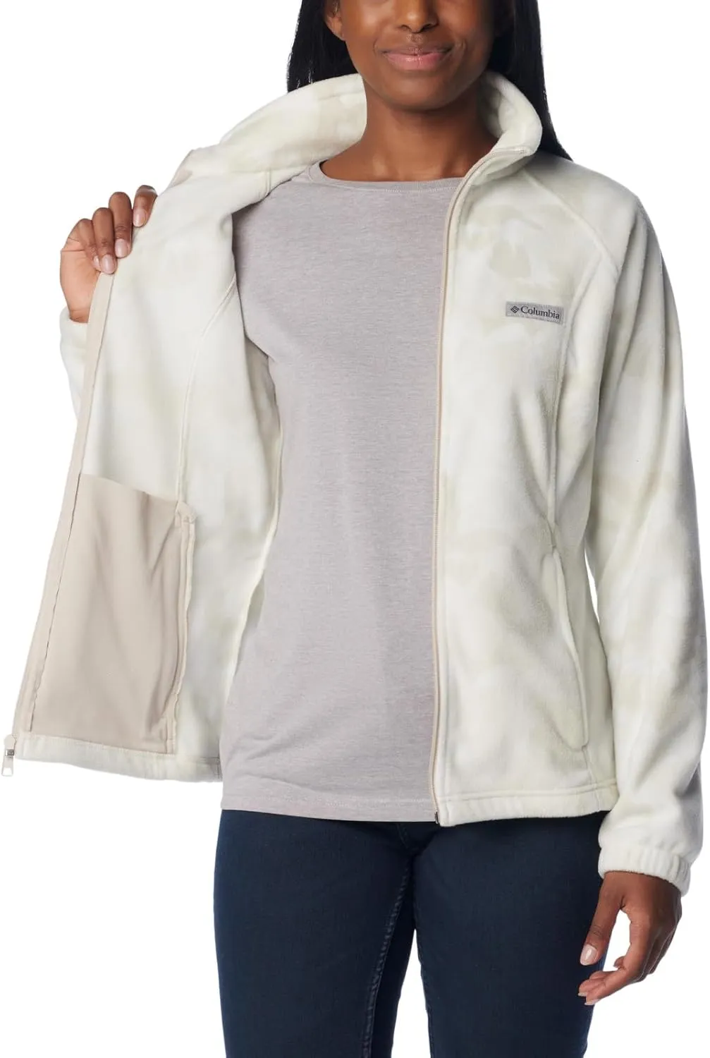 Columbia Women's Benton Springs Printed Full Zip