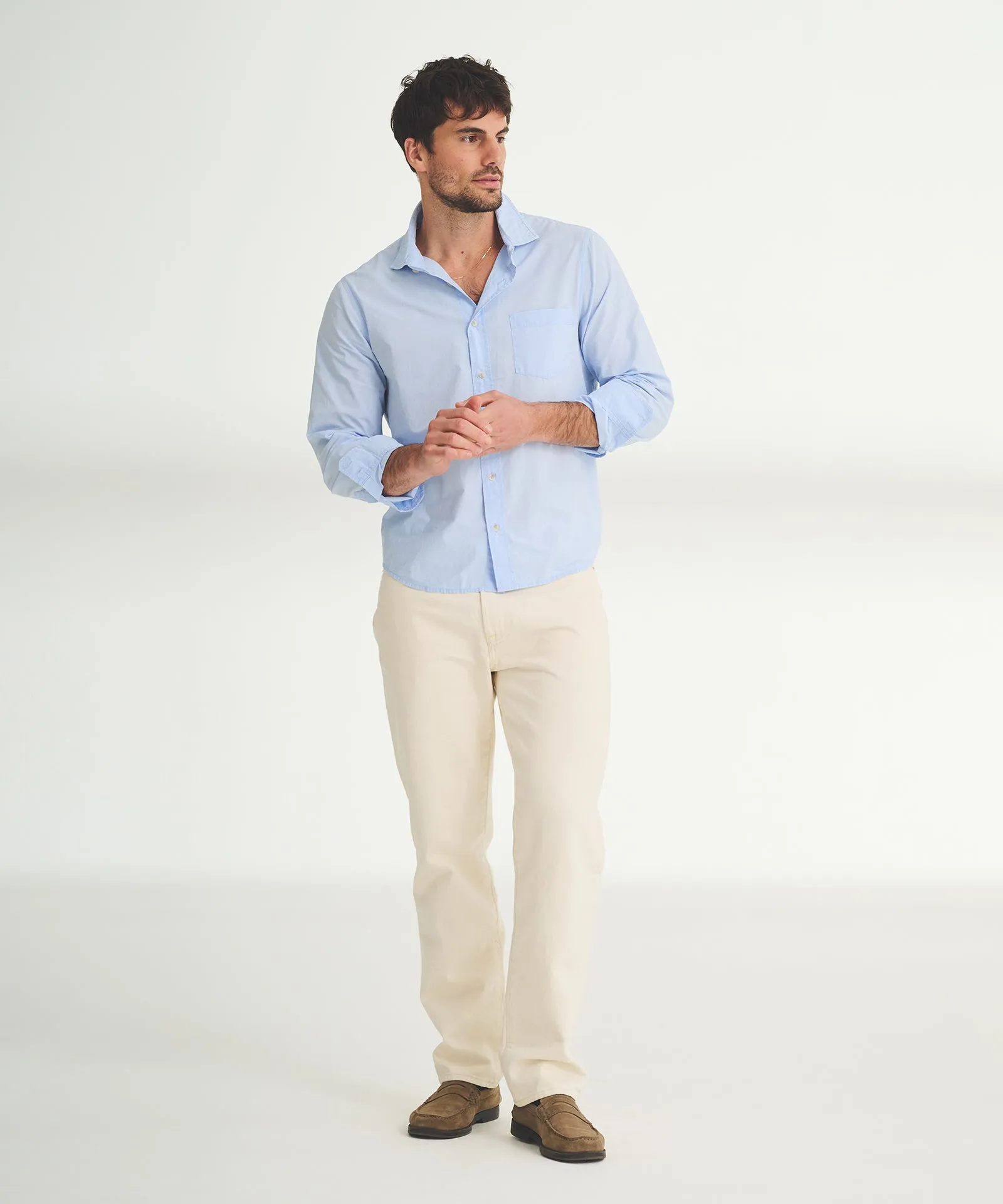 Cotton Button Down Shirt