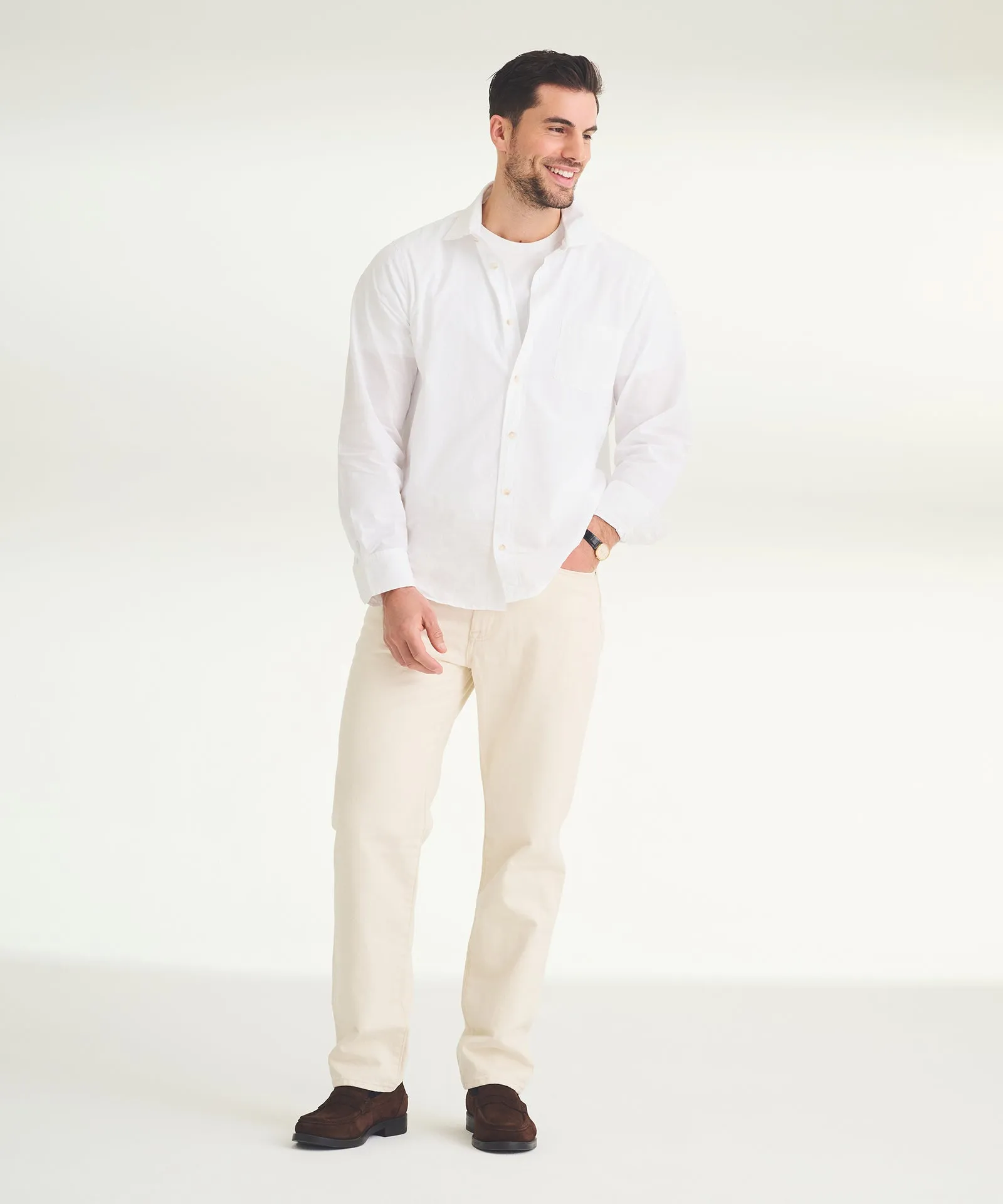 Cotton Button Down Shirt