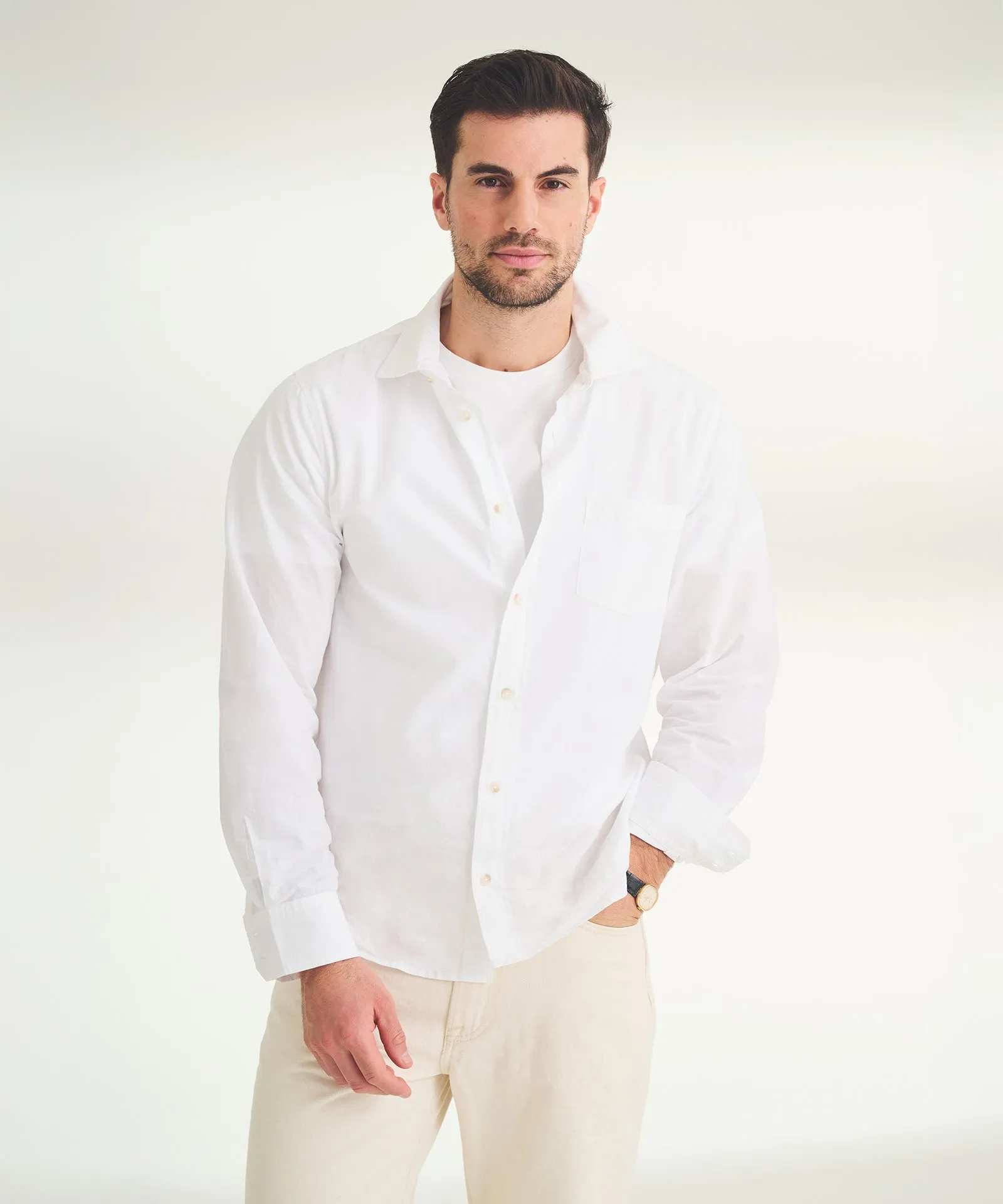 Cotton Button Down Shirt