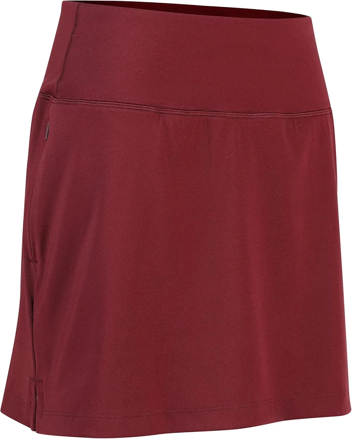 CRZ YOGA Womens Skirt Golf Tennis Skirts with Zip Pockets Stretch Lightweight Casual Athletic Running Skorts