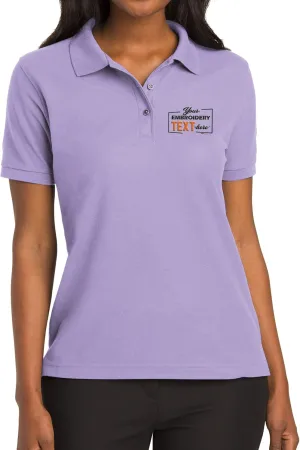 Custom Embroidered Polo Shirt for Women Add Your Personalized Own Embroidery Text